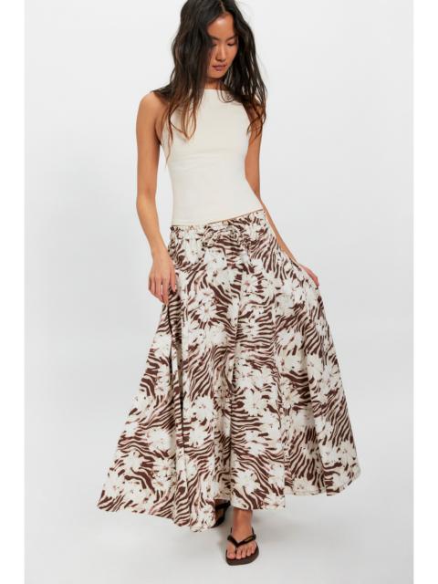 FREE PEOPLE Zephyr Bustle Convertible Skirt