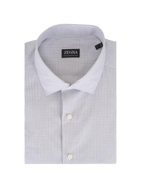 ZEGNA checked-pattern shirt