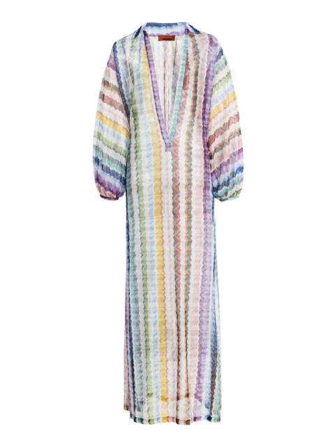 Missoni Knit Maxi Coverup Dress