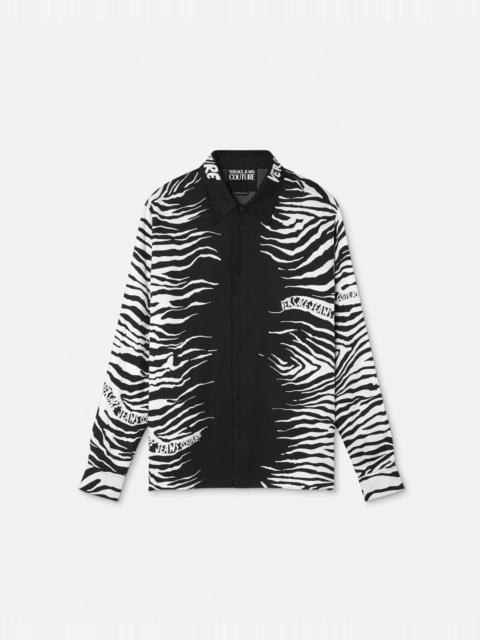 VERSACE JEANS COUTURE Zebra Regular-Fit Shirt