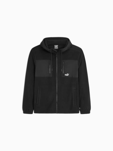 PUMA Polar Fleece Hooded Jacket Men