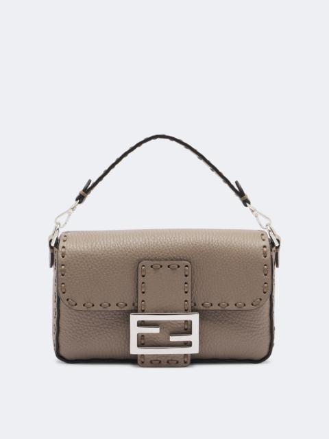 FENDI Baguette® Mini leather top-handle bag