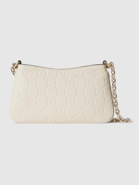 GUCCI GG Emblem super mini bag