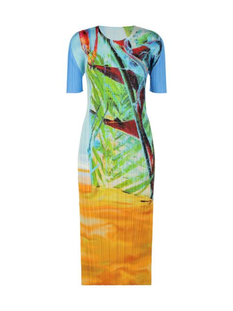 Pleats Please Issey Miyake TROPICAL WINTER DRESS