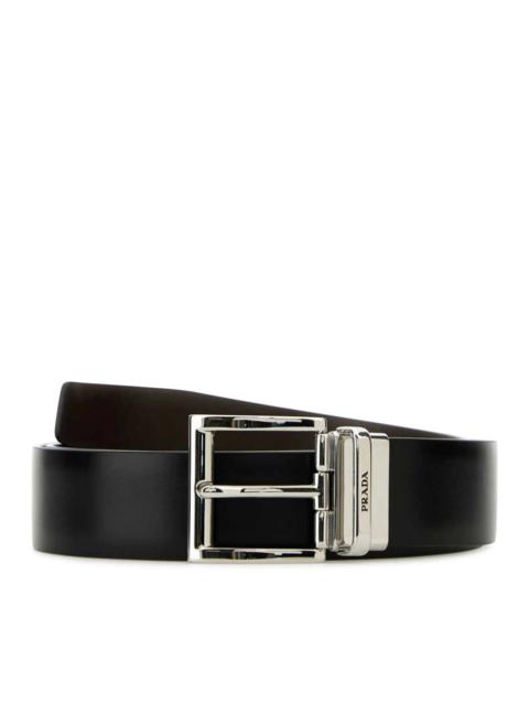 Prada REVERSIBLE BUCKLE BELT