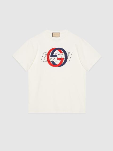 Cotton jersey printed T-shirt