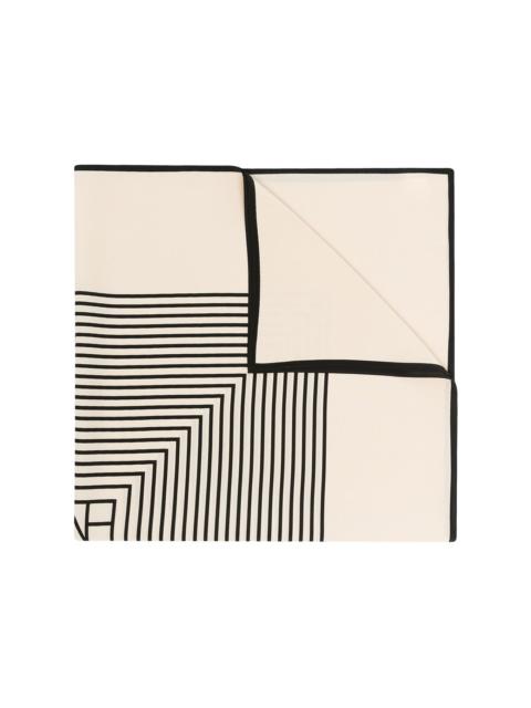 TOTEME Monogram Silk Foulard