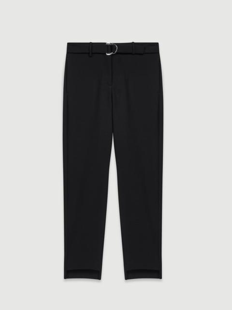 maje Straight suit trousers