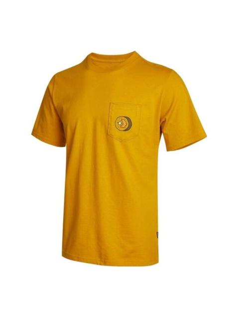 Converse Converse Sushi Graphic Short Sleeve Pocket T-Shirt 'Yellow' 10022855-A03