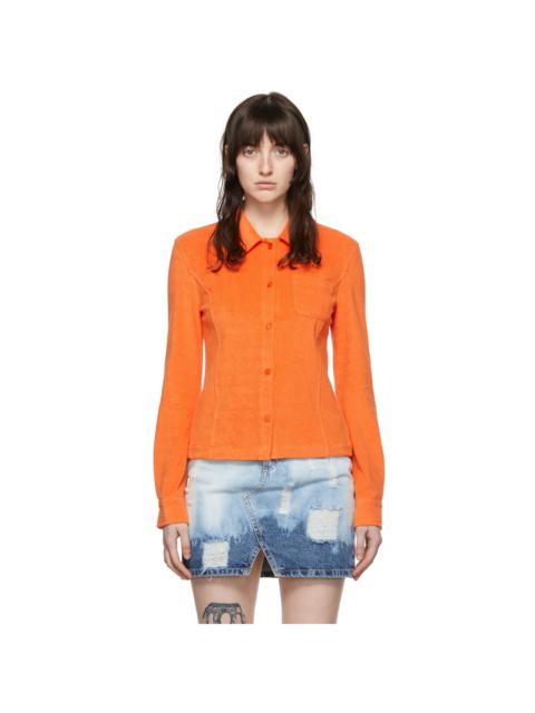 SJYP Orange Cotton Shirt