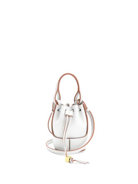 Loewe Nano Balloon bag in nappa and calfskin