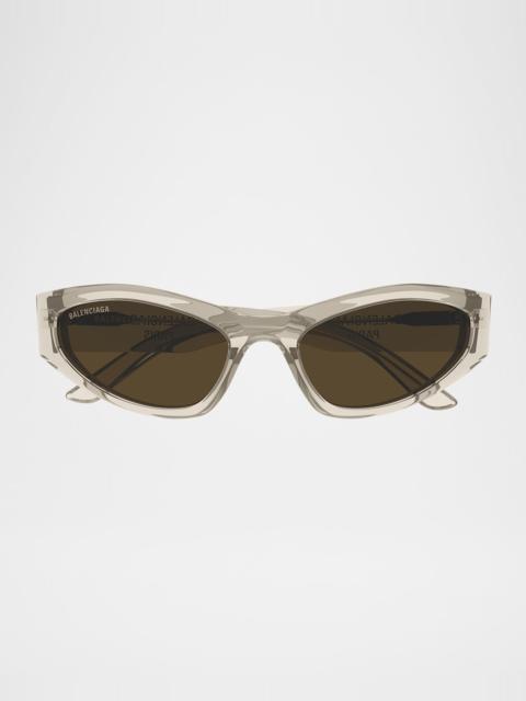 BALENCIAGA Cat-Eye Acetate Sunglasses