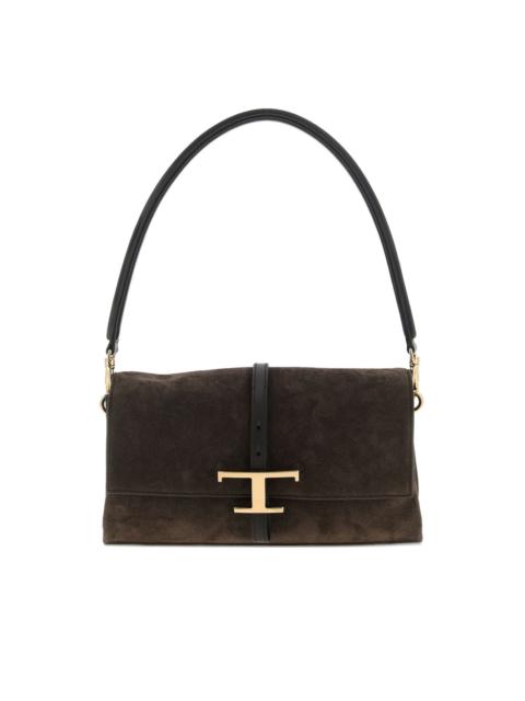 Tod's mini T Timeless suede shoulder bag