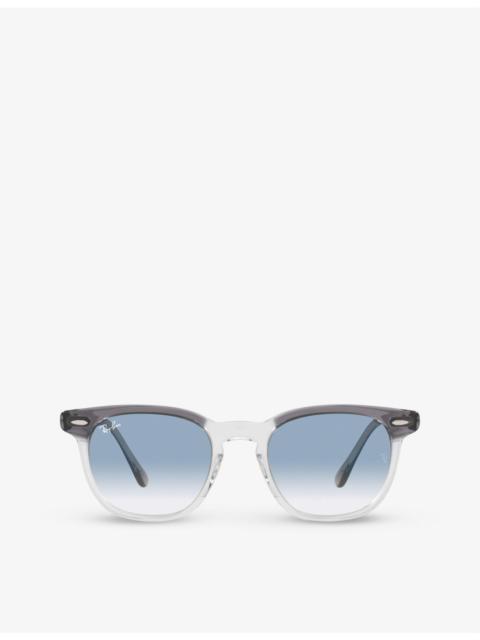 Ray-Ban RB2298 Hawkeye square-frame acetate glasses