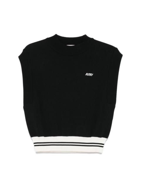 AUTRY crew-neck vest