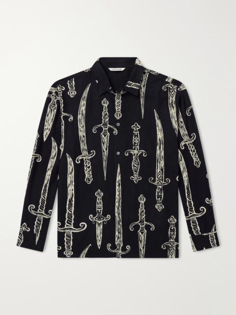 A KIND OF GUISE Derbin Embroidered Cotton Shirt
