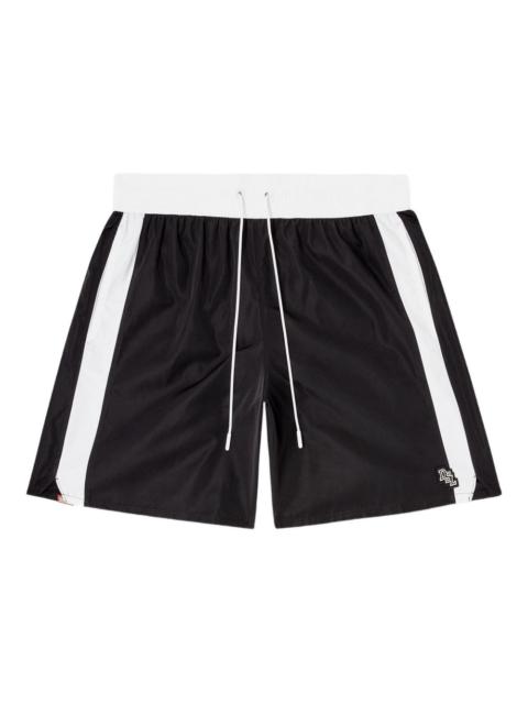 Diesel stripe-detail swim shorts