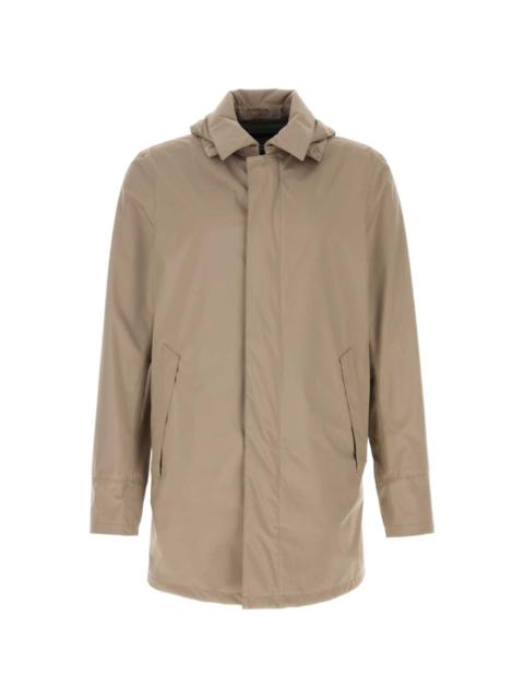Herno hooded raincoat