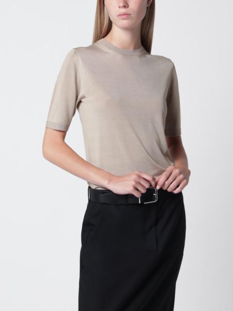 Max Mara Rock beige cashmere and silk sweater