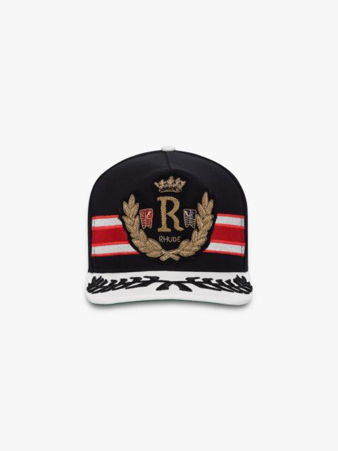 Rhude CAPTAIN'S CREST HAT