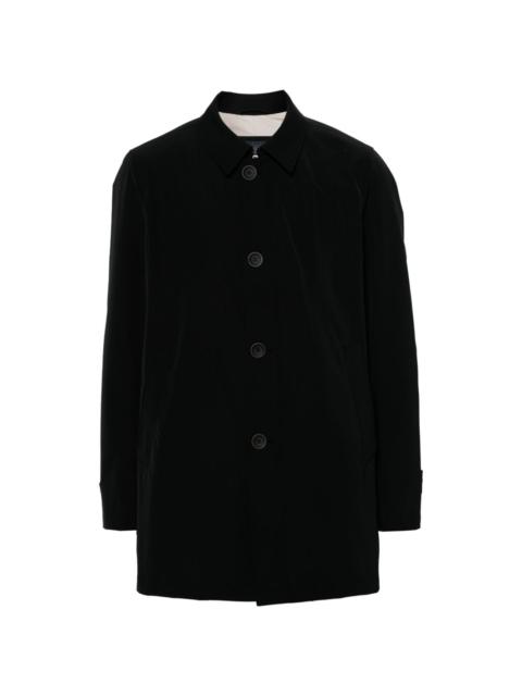 single-breasted trench coat
