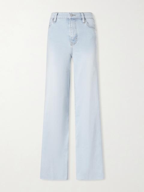 FRAME Le Slim Palazzo High-rise Wide-leg Jeans