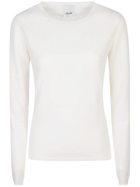 Allude crew-neck jumper