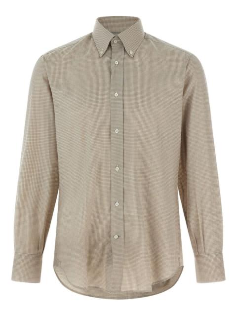 Brunello Cucinelli check-pattern shirt