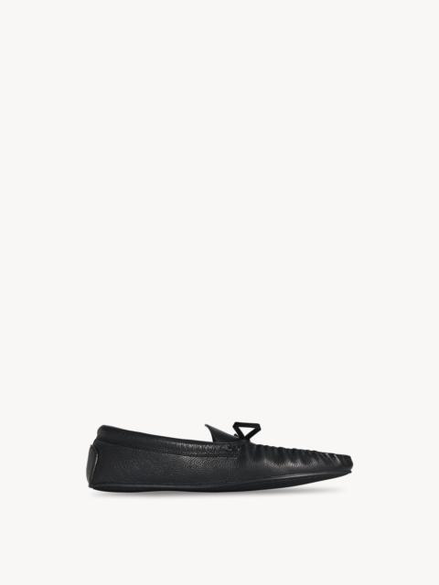 The Row Lucca Moccasin in Leather