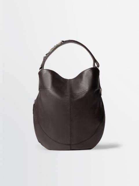 Lemaire HOBO QUIVER CLIP BAG IN LEATHER