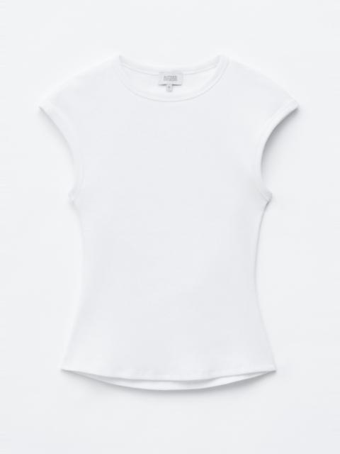& Other Stories Open-Back Ribbed Top