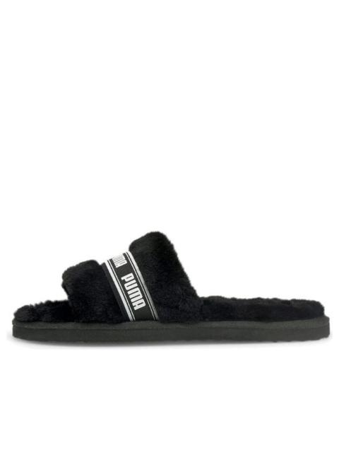 PUMA (WMNS) PUMA Fluff Slide 'Black' 384937-01