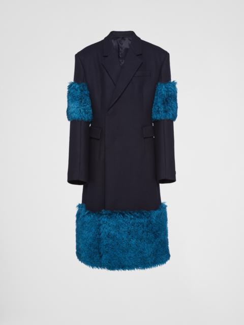 Prada Double-breasted wool coat