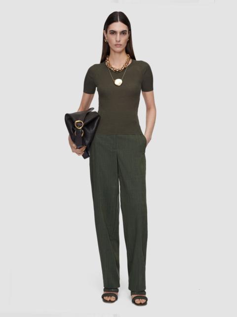 JOSEPH Belarb Linen Blend Knit T-Shirt