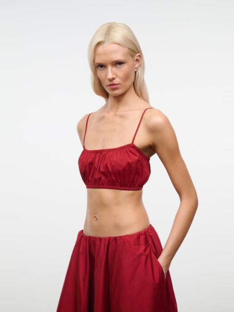 STAUD STAUD FIORE TOP ROUGE