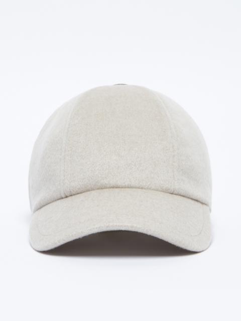 Max Mara OBLIQUA Cashmere baseball cap