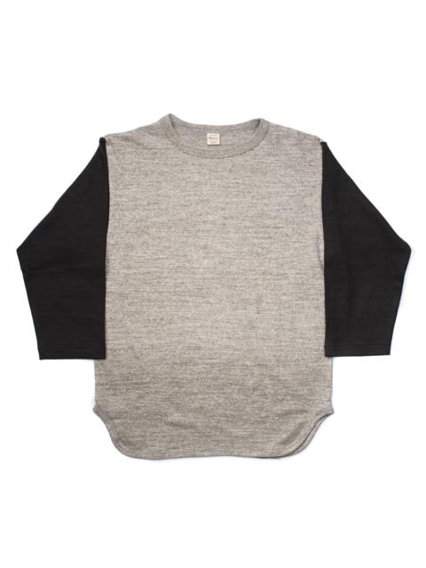 Warehouse & Co. Warehouse & Co Lot. 4800 Baseball Tee Grey/ Black