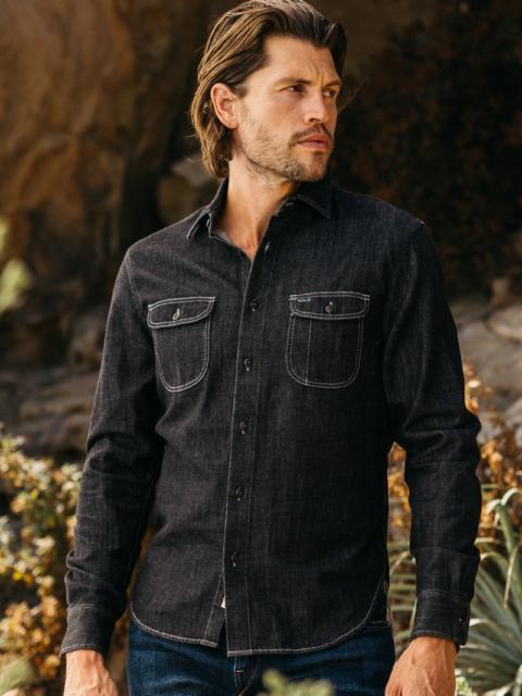 HIROSHI KATO The Brace Shirt - Black