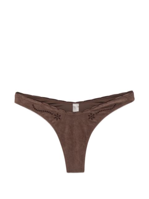 Frankies Bikinis Full Moon floral bikini bottom