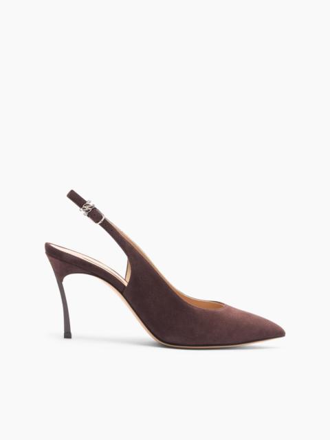 CASADEI Suede Slingbacks