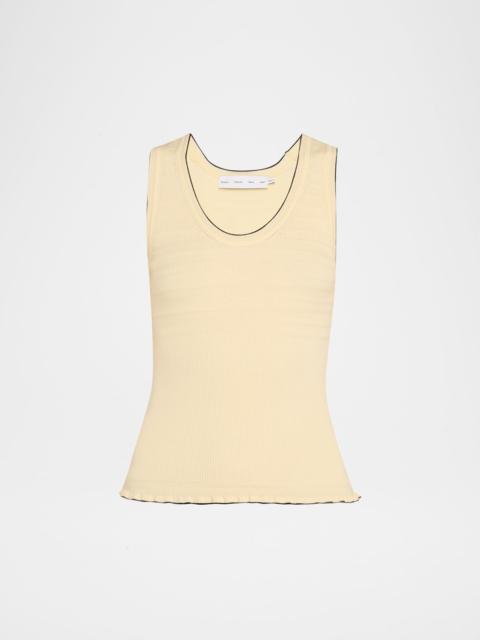 Proenza Schouler Eloise Lightweight Knit Tank Top