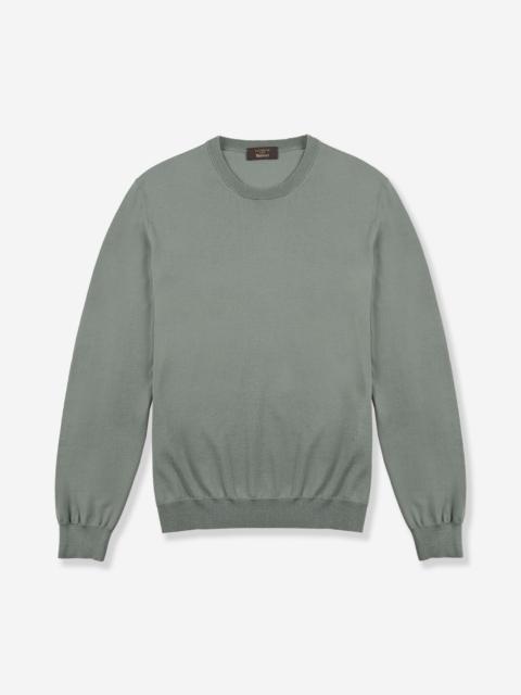 SLOWEAR Slim fit Flexwool crewneck sweater