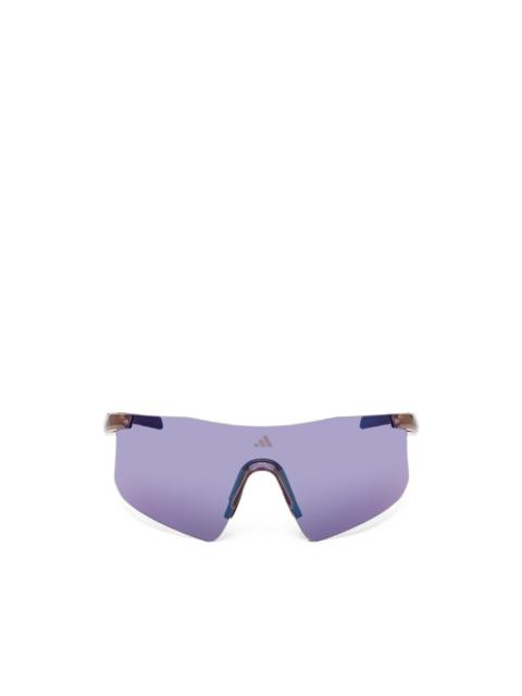 adidas geometric-frame sunglasses