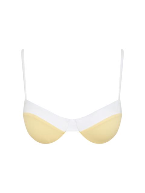 onia Brigitte Bikini Top yellow