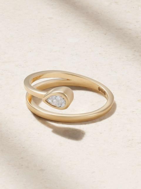 MATEO 14-karat gold diamond ring