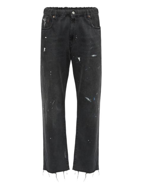 MM6 Maison Margiela Mm6 Maison Margiela Distressed Jeans