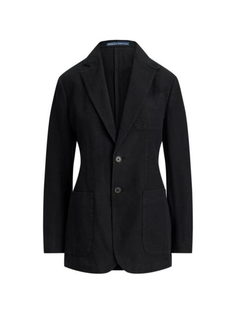 Polo Ralph Lauren single-breasted linen blazer