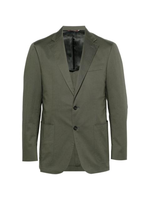 single-breasted blazer