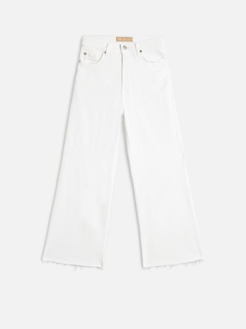 7 For All Mankind Luxe Vintage Ultra High Rise Cropped Jo in Soleil