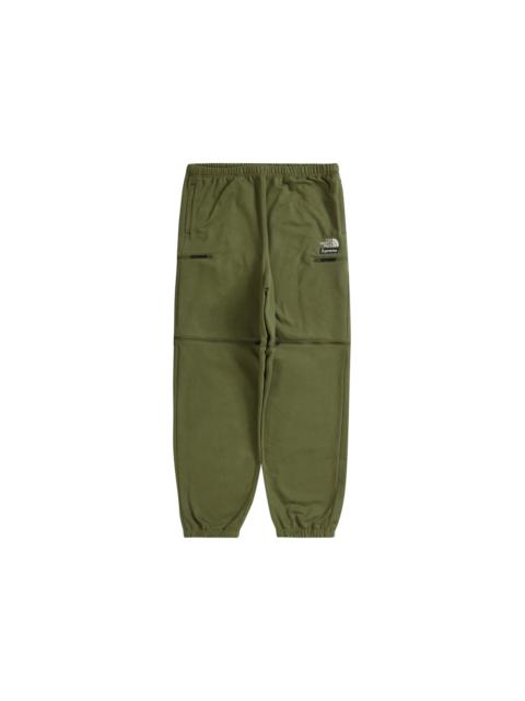 Supreme Supreme The North Face Convertible Sweatpant Olive